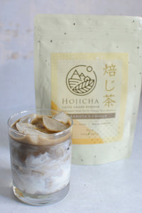 Iced Hojicha Latte