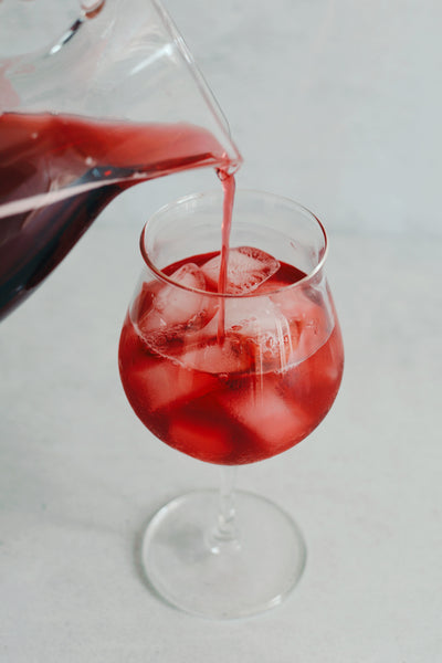 Iced Hibiscus Tea