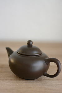 Classic Black Clay Teapot (120mL)