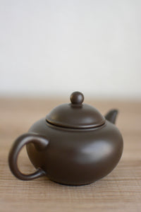 Classic Black Clay Teapot (120mL)