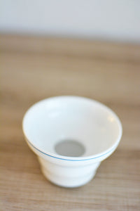 Porcelain Tea Strainer and Holder
